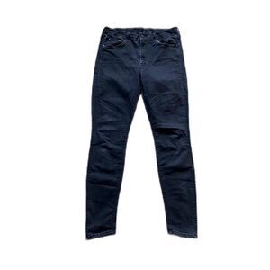 MOTHER JEANS BLACK DISTRESSED WOMEN'S SIZE 32